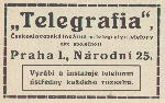 Telegrafia, Československá továrna na telegrafy a telefony, akc. spol., Praha