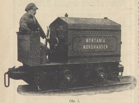 lokomotiva Montania S 5 firmy Orenstein & Koppel