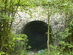 portál tunelu do Modrého lomu