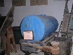 expozice nkladnch lanovek eskho krasu - cisterna z lomu Branovy
